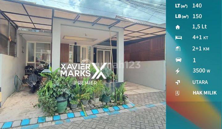 Rumah Siap Huni Full Bangunan di Pandanwangi Malang 1