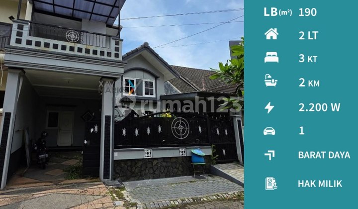 Dijual Rumah Siap Huni di Griyashanta Suhat Lowokwaru Malang