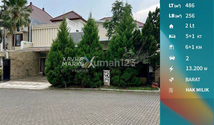 Rumah Mewah Ada Private Pool di Villa Puncak Tidar Malang 1