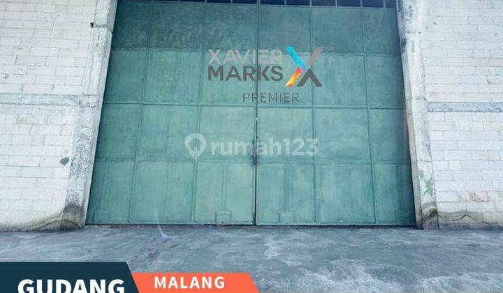 Gudang Luas di Bululawang Malang Strategis Dekat Jalan Provinsi 1