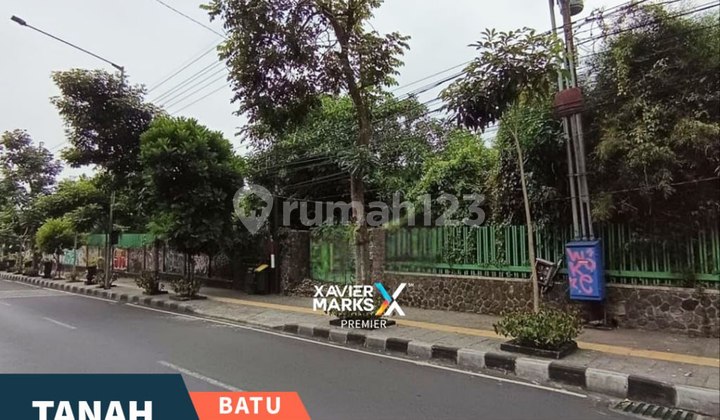 Tanah Strategis di Jalan Panglima Sudirman depan Among Tani Batu Tanah Strategis di Jalan Panglima Sudirman depan Among Tani Batu
