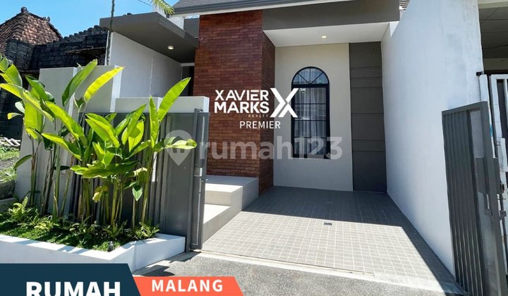 Rumah Modern Baru Konsep Tropis Siap Huni di Bandulan Atas Malang