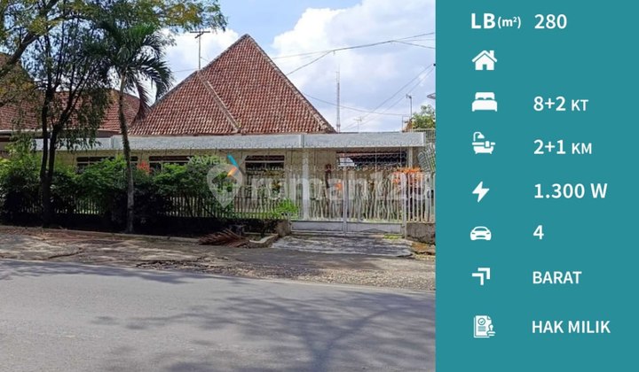 Dijual Rumah Klasik di Poros Jalan Pulau Pulau Klojen Malang