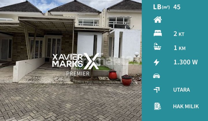 Rumah Dalam Cluster di Junrejo Batu Siap Huni Dekat Wisata