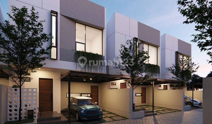 Rumah 2 Lantai Free Biaya2 Lokasi Premium Dkt Jl Raya Kalimulya 2