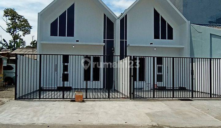 Rumah siap huni nempel jl raya tanah baru depok 1