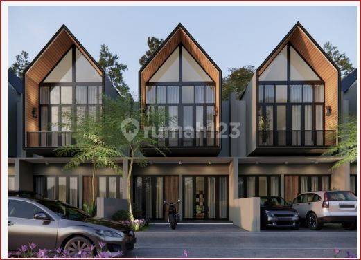 Rumah Scandinavian Dp 10jt Bs Custom Dekat Kampus Univ Indonesia 2