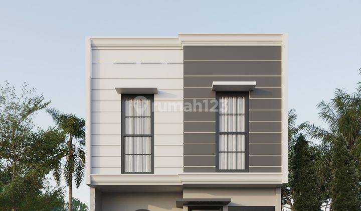 Rumah 2.5lt Dengan Rooftop Harga All In Sampe Akad Dkt Stasiun 1