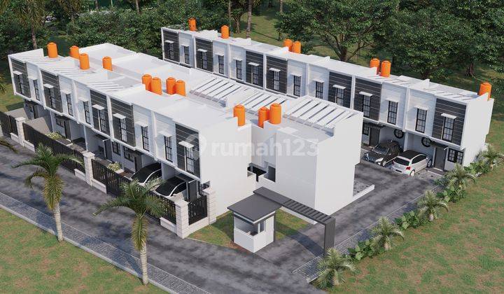 Rumah 2.5lt Dengan Rooftop Harga All In Sampe Akad Dkt Stasiun 2