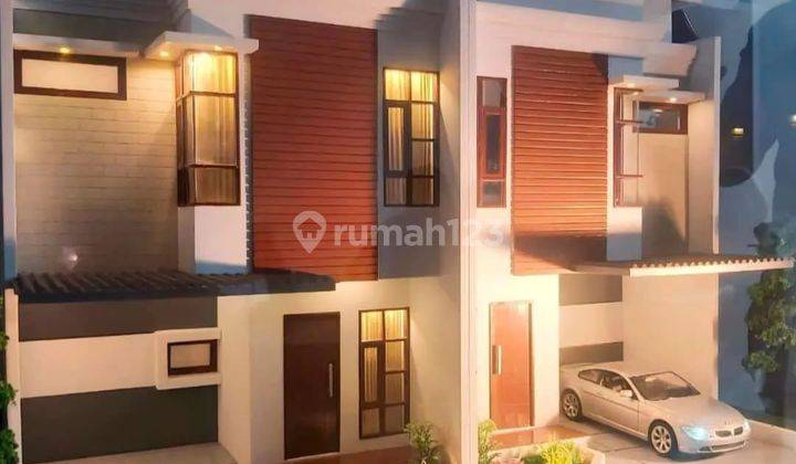 Rumah 2 Lantai 400jtan Cukup 3jt Sampe Akad Pinggir Jalan Ciseeng 2