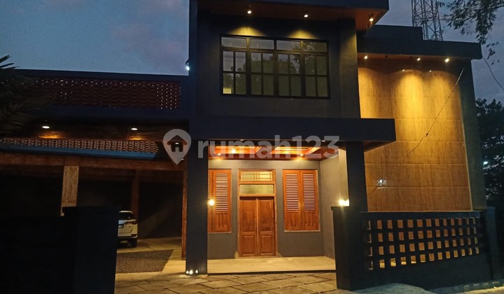Rumah Mewah Cocok Untuk Villa View Merapi Lokasi Dekat Pasar Balerantre Turi Sleman