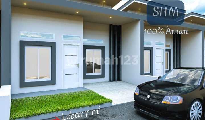 Rumah minimalis termurah selangkah stasiun kereta api 1