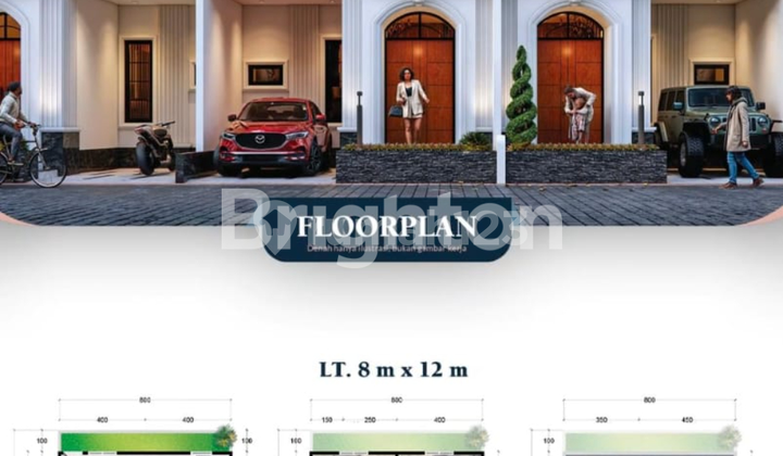 Villa Krakatau Townville 8 x 12