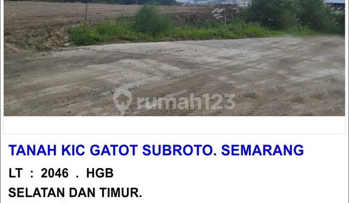 Dijual tanah KIC Gatot Subroto Semarang 7967 1