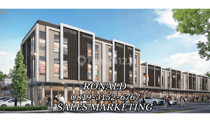 Dijual Ruko Verona Junction Di Gading Serpong Ideal Dan Strategis 1
