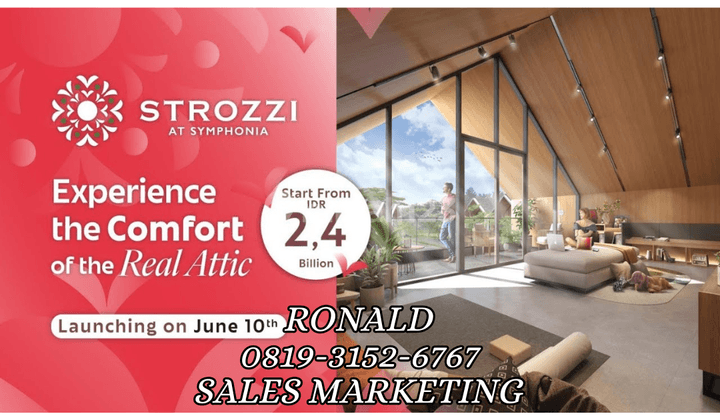 Rumah Minimalis di Gading Serpong 2 Lantai Baru Strozzi  2