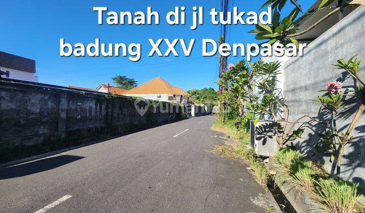 Dijual Tanah Strategis Di Jl Tukad Badung Denpasar Selatan 1