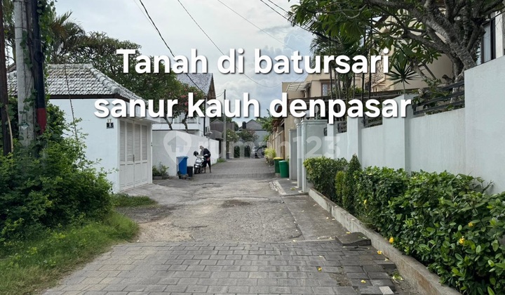 Tanah Sanur Kauh Gg Tunjung Sari Denpasar Selatan