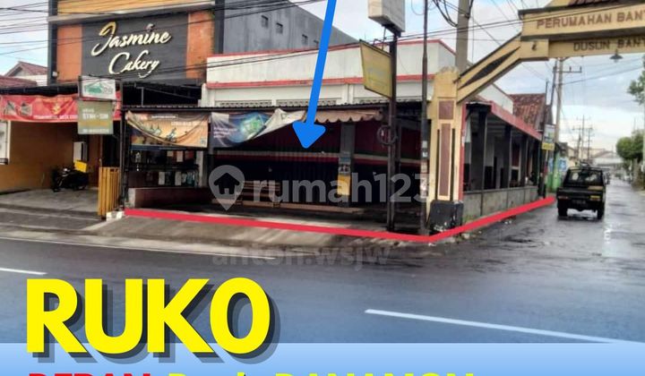 Ruko Bagus Jl Kaliurang Km 7,5 Hook SHM Selatan Terminal Bangunan 1