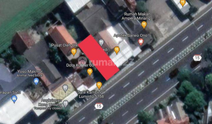 Tanah Klaten Prambanan Jl.raya Solo Yogyakarta Geneng. Lt 140 M2 2