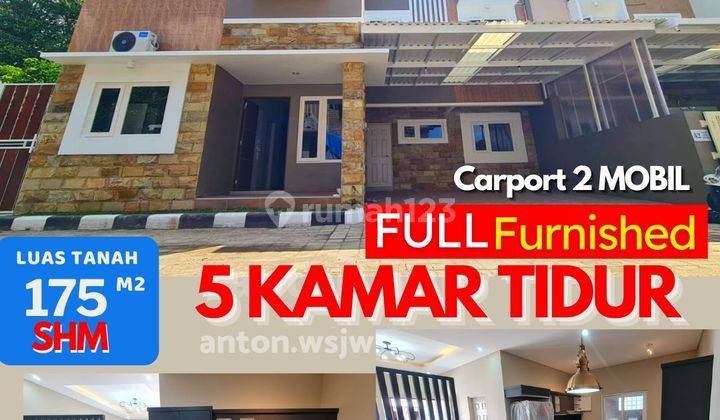 Rumah Baru 2lantai Full Furnished Jl Kaliurang Km 13 Lt 175 M SHM 1