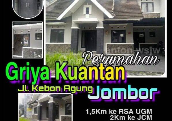 Rumah Jogja Perum Griya Kuantan Jombor Lt 126 M2 Shgb Imb 1