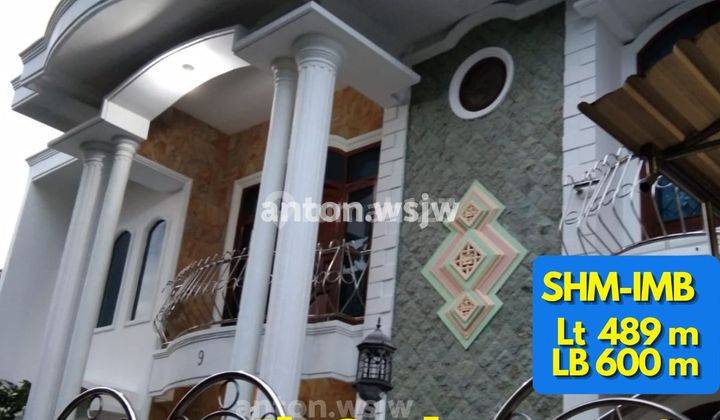 Rumah Jogja 2lantai Kost 10 Kamar Dan Paviliun SHM Lt 489 m² 1