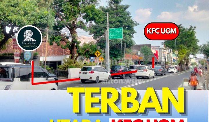 Rumah Jogja Jl.persatuan Terban Utara Kfc Ugm Lt 2884m Ld 40m SHM 1