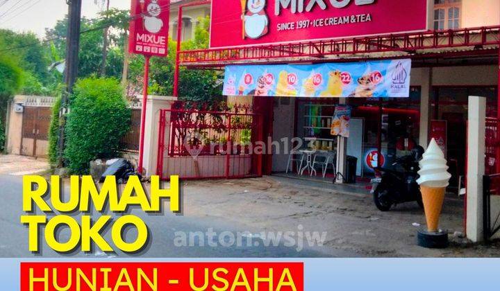 Rumah Bagus 2 Lantai Jogja Jl Damai Bonus Toko Lt 440 m² Shm Imb 1