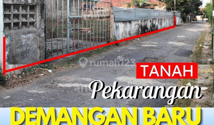 Tanah Bagus Jogja Demangan Baru Lt 579 M2 Ld 27 M Shgb asal Shm  1