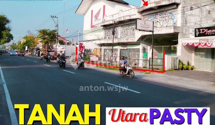Tanah Strategis Jogja Tepi Jl Bantul Lt 897 M² Ld 20 M SHM