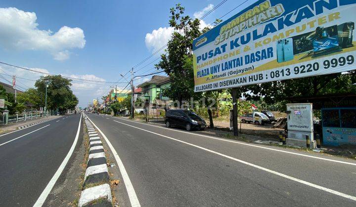 Tanah Jogja Barat Jec Tepi Jl Raya Janti Lt 4478 M2 Lb 53 M SHM  2