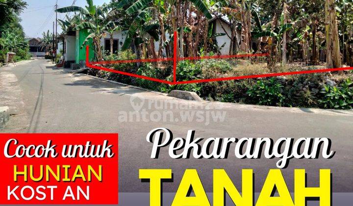 Tanah Bagus Jogja di Yapah Jl. Besi Jangkang Lt 200 M Ld 10 M SHM 1