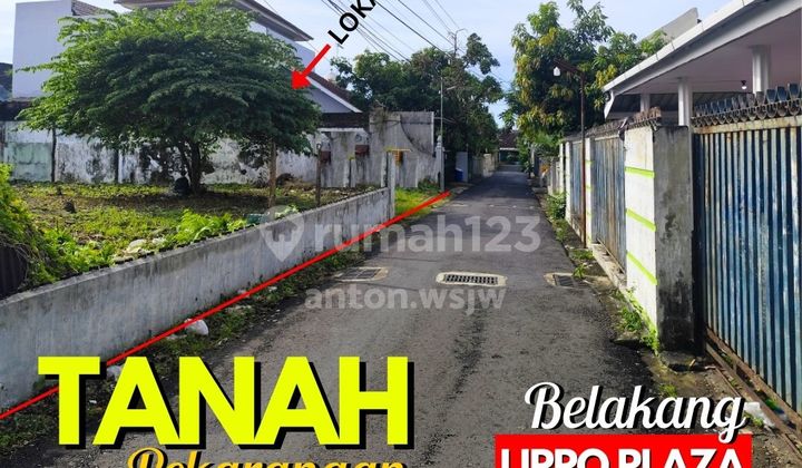 Strategic Land in Jogja Behind Lippo Plaza Area 450 M Width 21 M SHM