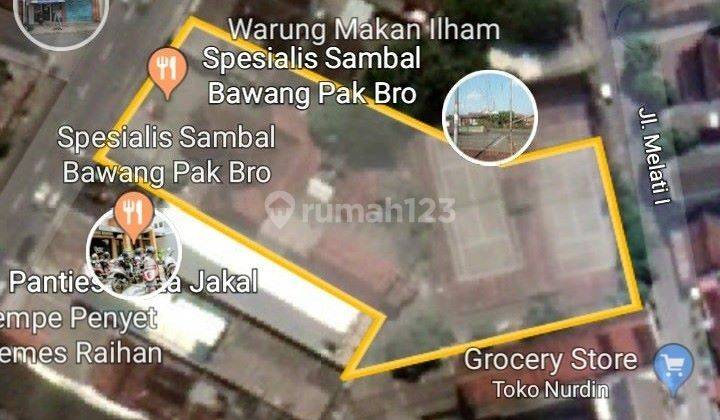 Tanah Jogja Jl Kaliurang Km7 Selatan Pasar, Bank Lt 3076 M2 SHM 2