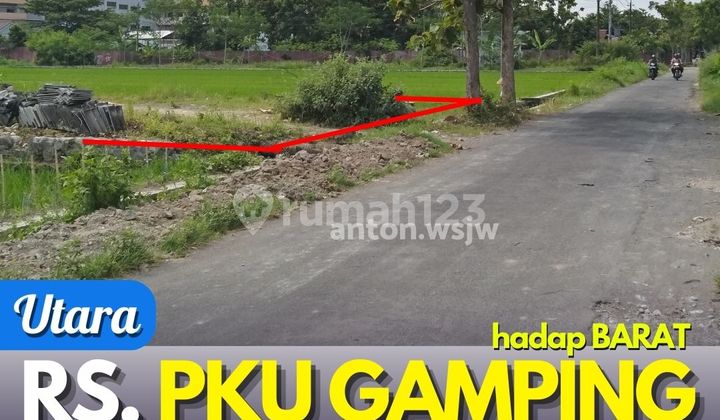 Good Land Yogyakarta Behind PKU Hospital Gamping Land Area 1782 m² Building Area 11 Certificate of Ownership (SHM).