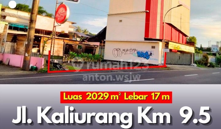 Tanah Jogja Selatan Kecamatan Ngaglik Lt 2029 m² Ld 17 M SHM