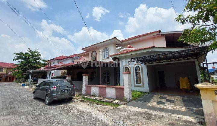 Rumah cluster 2 lantai siap huni di tengah kota dekat Jl.Sudirman 2