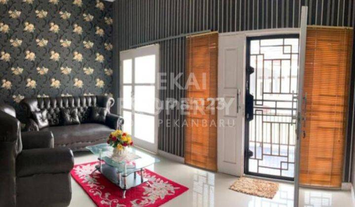 Rumah cluster semi furnished siap huni murah di tengah kota Jalan Merak 2