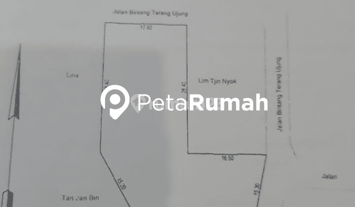 Dijual Tanah Jalan Bintang Terang Medan Sunggal 2