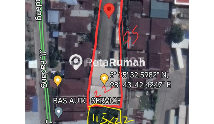 FOR SALE LAND ON PERTIWI STREET - TEMBUNG