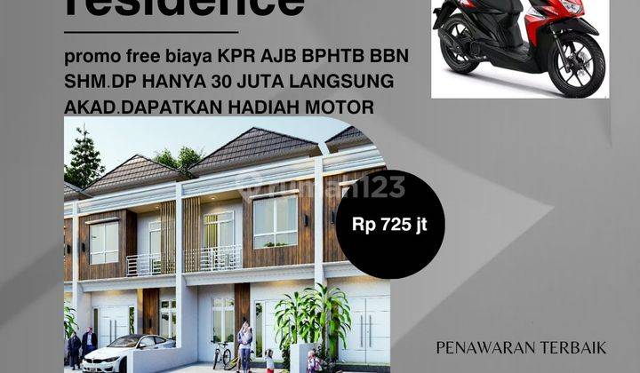 Rumah 2 Lantai Harga 1 Lantai Dapat Motor Gratissss Dekat Tol Dan Stasiun 2