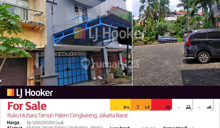 Ruko Mutiara Taman Palem Cengkareng, Jakarta Barat 2