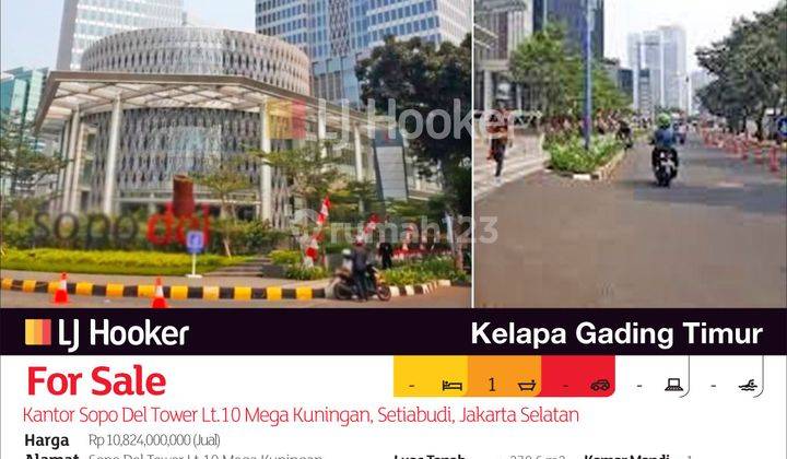 Kantor Sopo Del Tower Lt.10 Mega Kuningan, Setiabudi, Jakarta Selatan 2