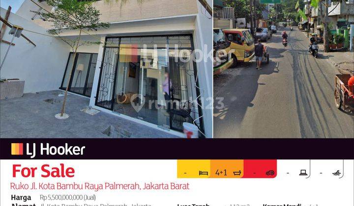 Ruko Jl. Kota Bambu Raya Palmerah, Jakarta Barat 2