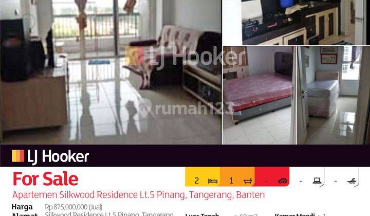 Apartemen Silkwood Residence Lt.5 Pinang, Tangerang, Banten 2