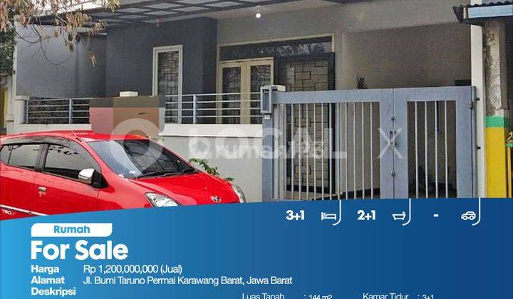 Rumah Jl. Bumi Taruno Permai Karawang Barat, Jawa Barat 2