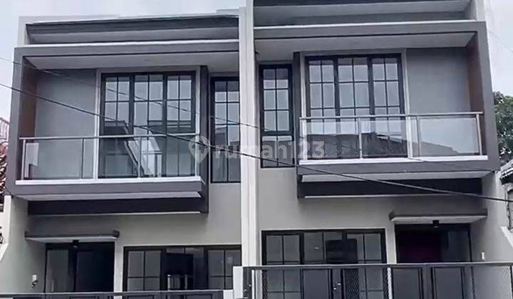 Rumah meruya di Jalan menara 2 Lantai SHM jalan 3 mobil Baru 2