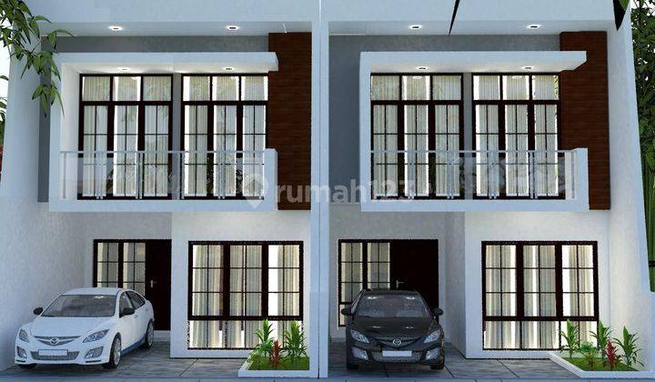 Rumah Meruya 2 Lantai Shm Timur Jalan 2 Mobil Lega 1