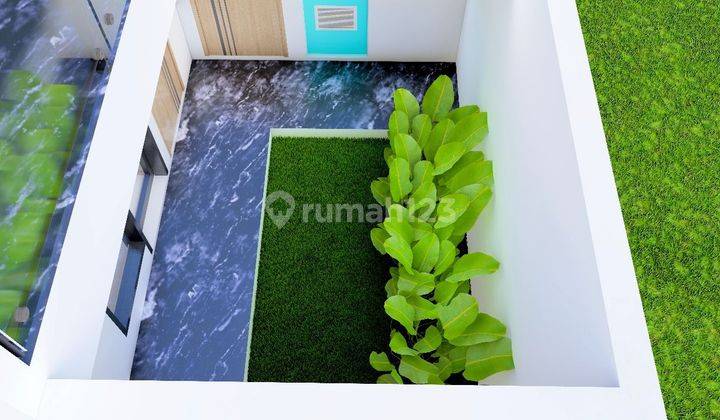 Rumah Green Ville 2 Lantai Shm Timur Jalan 2 Mobil 2